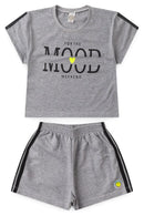 Conjunto Juvenil Verão Feminino Mood Weekend Mescla