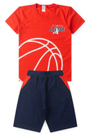 Conjunto Infantil Verão Masculino Basketball League Fanta