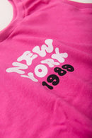 Conjunto Juvenil Verão Feminino New York 1989 Uva