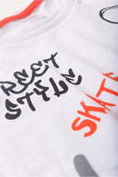 Conjunto Juvenil Verão Masculino Street Style Legendary Branco