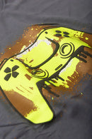 Conjunto Juvenil Verão Masculino Videogame Spray Chumbo