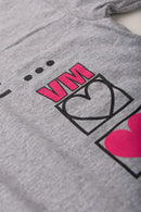 Conjunto Juvenil Verão Feminino In Love Mescla