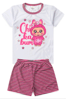 Pijama Verão Menina Bubu Chikabum