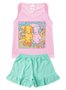 Pijama Verão Menina Bebê Urso