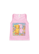 Pijama Verão Menina Bebê Urso