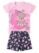 Pijama Infantil Ovelha Lua